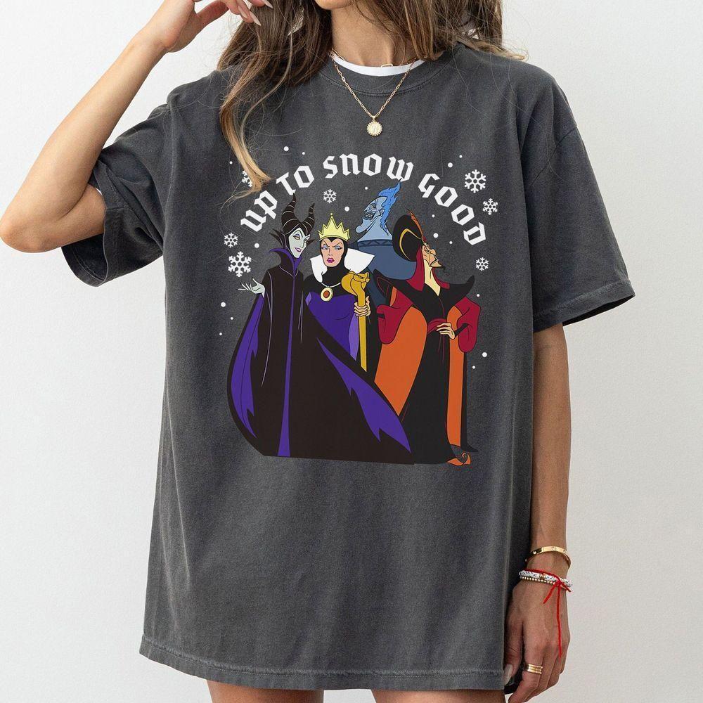 Villains Christmas Group Up To Snow Good Disney Vuitino Apparel Villains Christmas Group Up To Snow Good Disney Vuitino Apparel